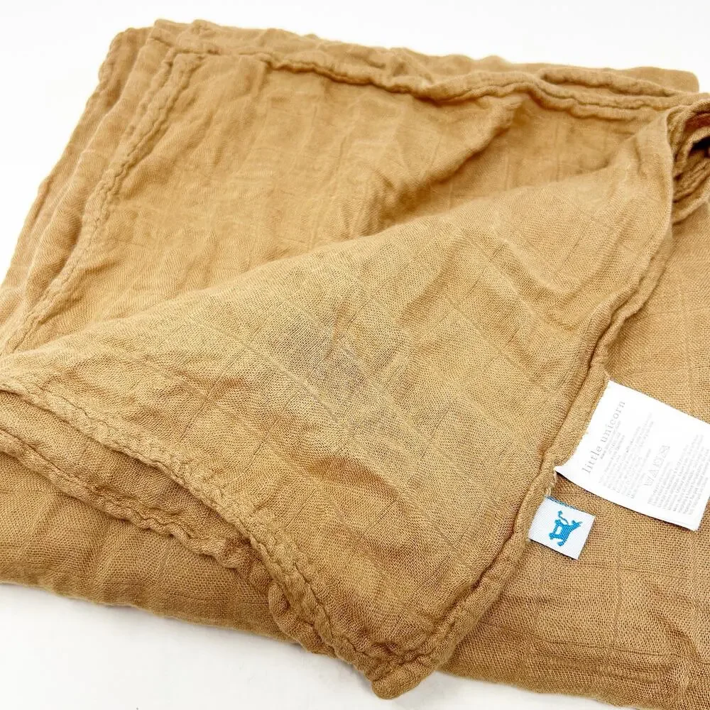 Little Unicorn Neutral Baby Bamboo Deluxe Muslin‎ Swaddle Blanket Wrap 47
